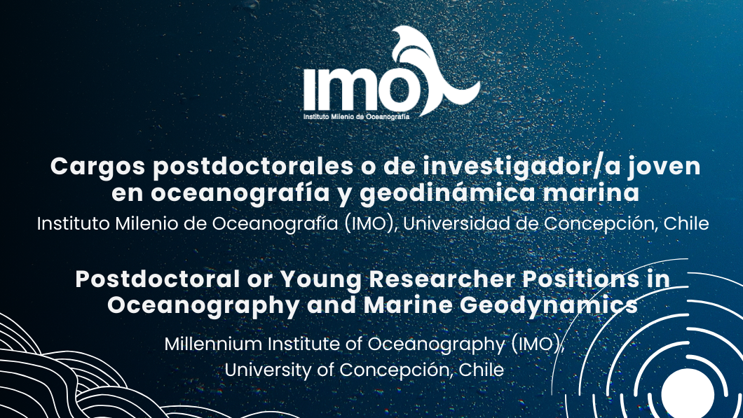 Concurso Abierto: Postdoctorados e Investigadores Jovenes / Open Call: Postdoctoral and Young Researchers